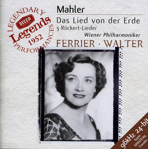 Mahler / Ferrier / Patzak / Vpo / Walter: Das Lied Von Der Erde