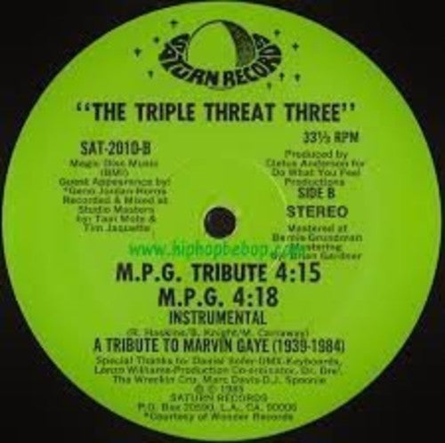 Triple Threat Three: M.p.g. Rap (marvin Gaye Tribute)