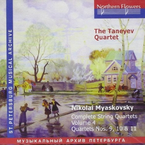 Taneyev Quartet: N. Miaskovsky - Complete String Quartets 4