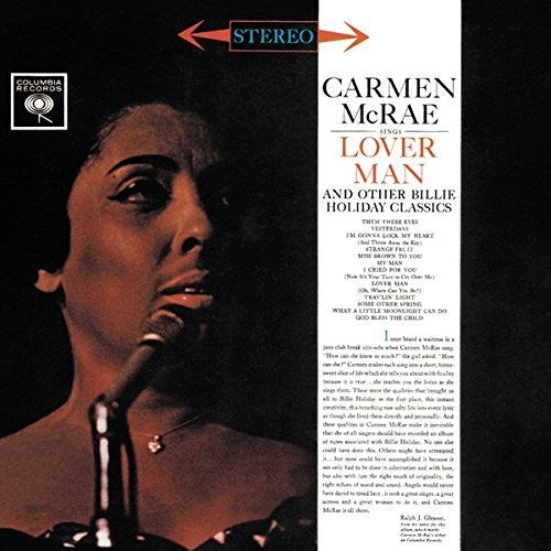 McRae, Carmen: Carmen Mcrae Sings Lover Man & Other Billie Holilday Classics
