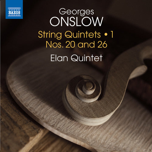 Onslow / Elan Quintet: Georges Onslow: String Quintets Vol 1