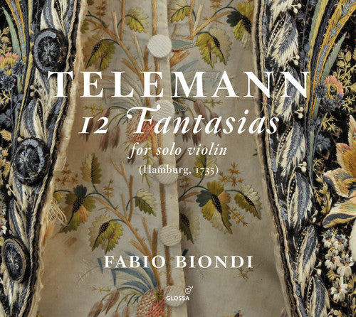 Telemann / Biondi, F.: Telemann: 12 Fantasias for Solo Violin