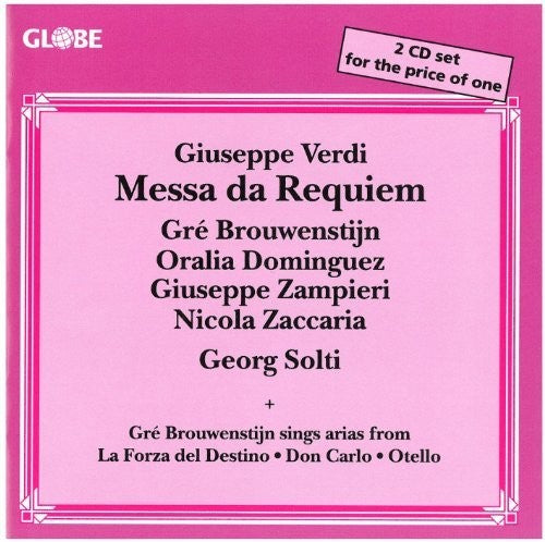 Verdi / Brouwenstijn / Chorus of the Wdr: Messa Da Requiem: Arias