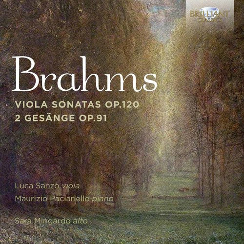 Brahms / Mingardo / Sanzo / Paciariello: BRAHMS: VIOLA SONATAS OP 120 / 2 GESANGE OP 91