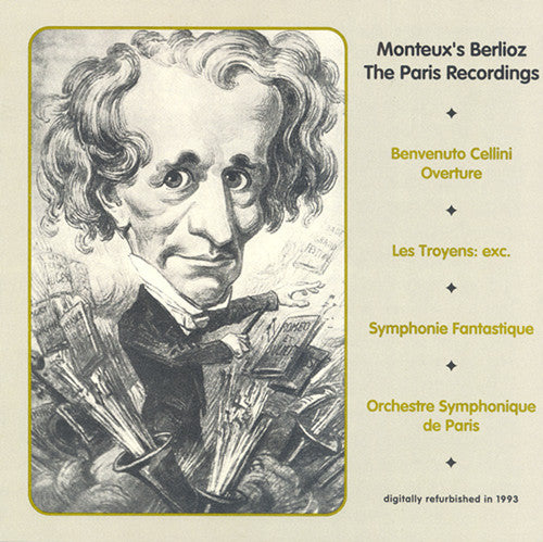 Berlioz / Monteux / Orch Symphonique De Paris: Symphonie Fantastique / Benvenuto Cellini Overture