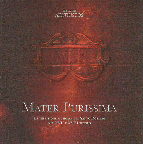 Anonymous / Losito / Cussino / Caravella: Mater Purissima