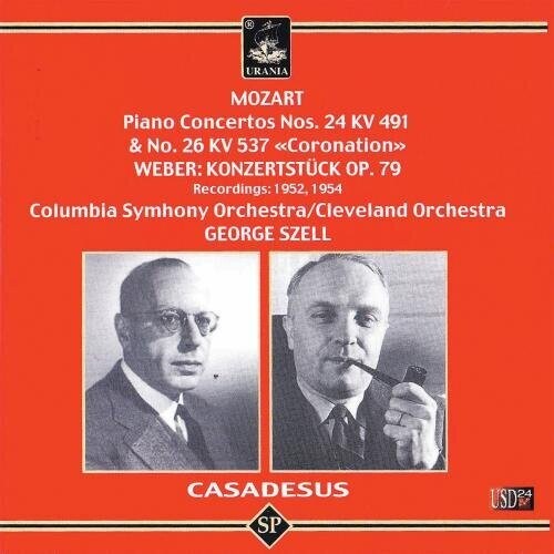 Mozart / Weber / Casadesus / Szell / Columbia So: Piano Concerto / Konzertstuck