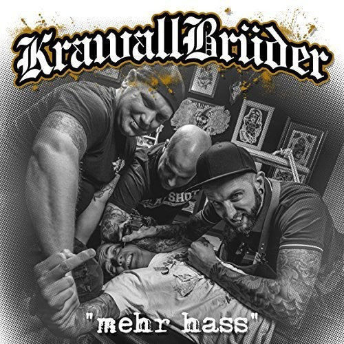 Krawallbruder: Mehr Hass (White Vinyl)