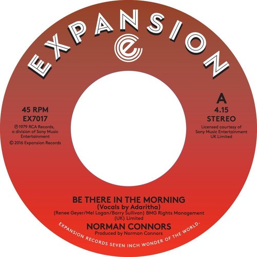 Connors, Norman: Be There In The Morning / I Don't Need Nobody Else