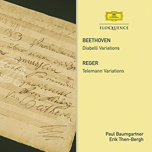 Beethoven / Reger / Baumgartner, Paul / Then-Bergh: Beethoven: Diabelli Variation / Reger: Telemann Variations