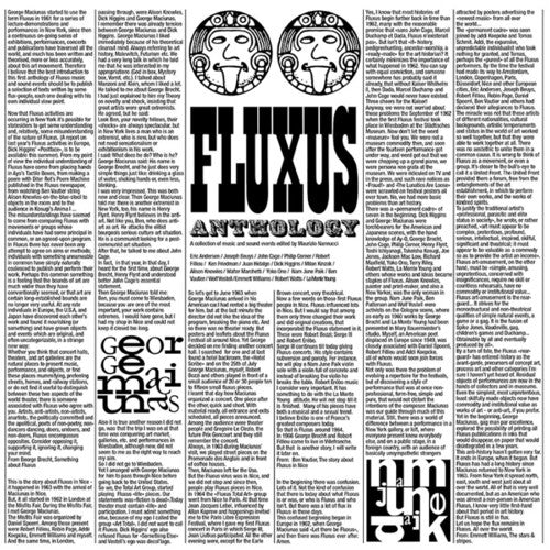 Fluxus Anthology: Collection of Music / Various: Fluxus Anthology: Collection Of Music / Various