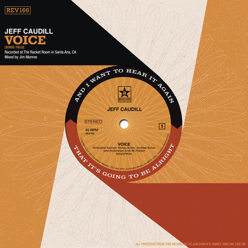 Caudill, Jeff: Voice / Wishing Well (teal Vinyl)