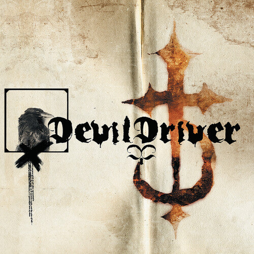 DevilDriver: Devildriver (White, Orange & Gold Splatter)  (rocktober 2018 Exclusive)