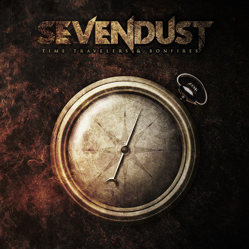 Sevendust: Time Travelers & Bonfires (Clear w/ Black Smoke Colored Vinyl)  (Rocktober 2018 Exclusive)