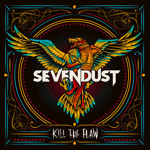 Sevendust: Kill The Flaw (Black & Cyan Colored Vinyl)   (rocktober 2018 Exclusive)