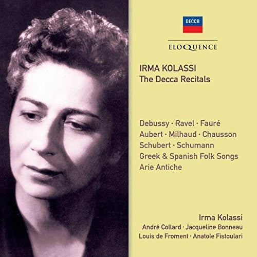 Kolassi, Irma: Irma Kolassi: Decca Recitals