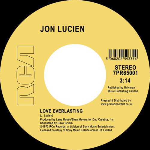 Lucien, Jon: Lady Love / Love Everlasting
