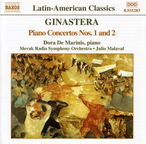 Ginastera / De Marinos / Malaval / Slovak Radio So: Piano Concertos 1 & 2