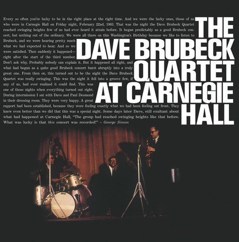 Brubeck, Dave: At Carnegie Hall
