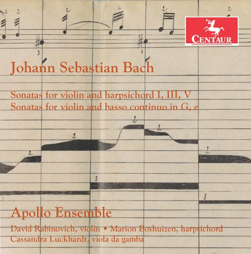 Bach, J.S. / Apallo Ensemble: Bach: Sonatas for Violin & Harpsichord