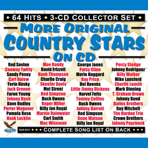 More Original Country Stars on CD / Various: More Original Country Stars On Cd (Various Artists)