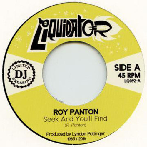 Panton, Roy: Seek & You'Ll Find