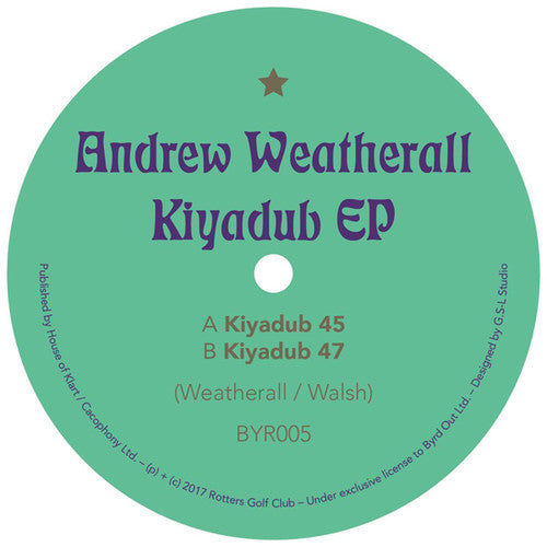Weatherall, Andrew: Kiyadub