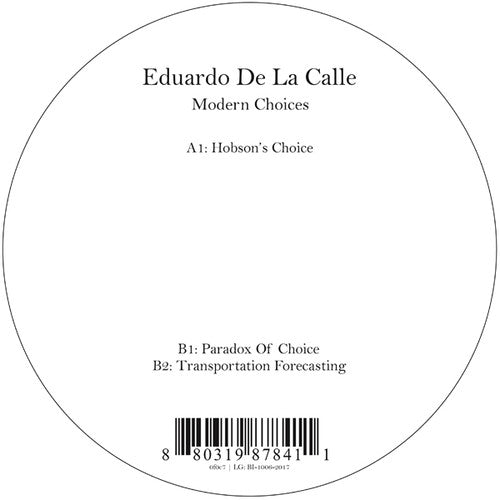 Calle, Eduardo De La: Modern Choices