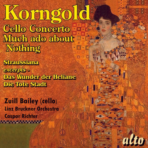 Linz Bruckner Orchestra / Richter, Caspar: Korngold: Cello Concerto Much Ado About Nothing Suite Straussiana & Mo