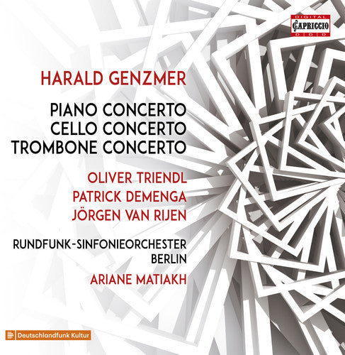 Genzmer / Triendl / Matiakh: Piano Concerto 1 / Cello Concerto / Trombone