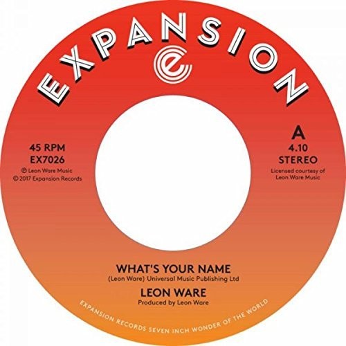 Ware, Leon: What'S Your Name / Inside Your Love