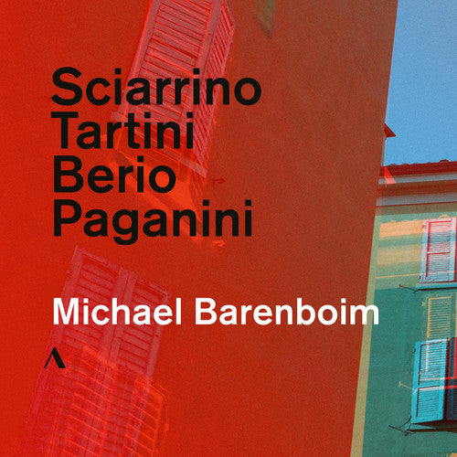 Berio / Barenboim: Sciarrino / Tartini / Berio / Paganini