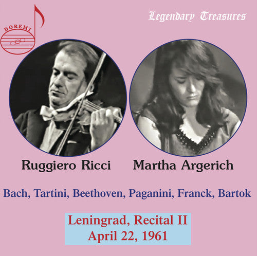 Bach, J.S. / Argerich / Ricci: Leningrand Recital 2