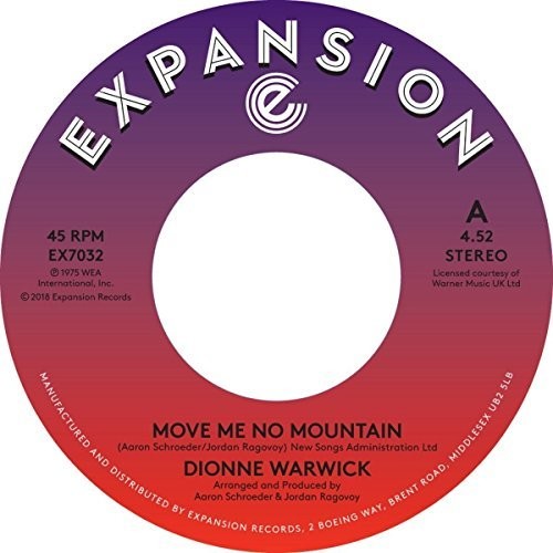 Warwick, Dionne: Move Me No Mountain / (I'm) Just Being Myself