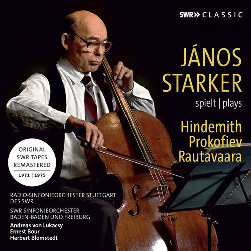 Hindemith / Prokofiev;: Janos Starker Plays Hindemith & Prokofiev