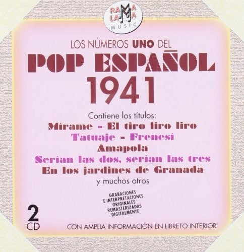 Los Numeros 1 Del Pop Espanol 1941 / Various: Los Numeros 1 Del Pop Espanol 1941 / Various