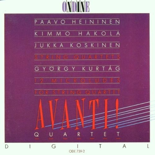 Oramo / Avanti String Quartet: Heininen Hakola Koskinen