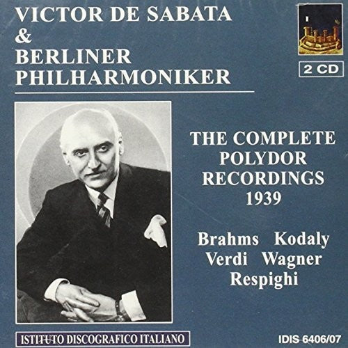 Brahms J / Berlin Philharmonic Orch / De Sabata: Brahms J.: Symphony 4