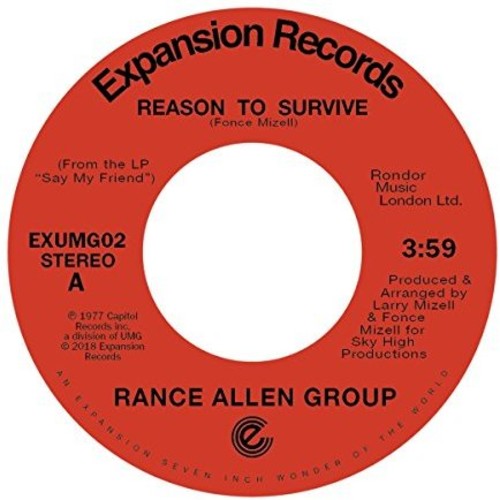 Allen, Rance Group: Reason To Survive / Peace Of Mind