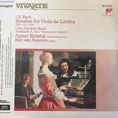 Anner Bylsma & Bob Van Asperen: Sonatas For Viola Da Gamba & Sonata In A (J.S. Bach & J.C.F. Bach)
