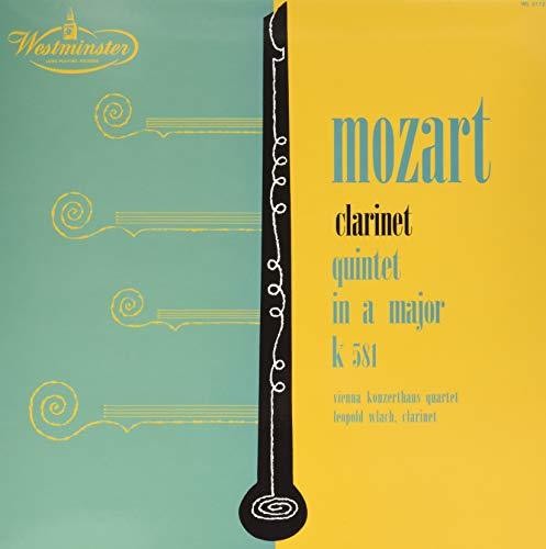 Wlach, Leopold: Mozart Clarinet Quintet In A Major