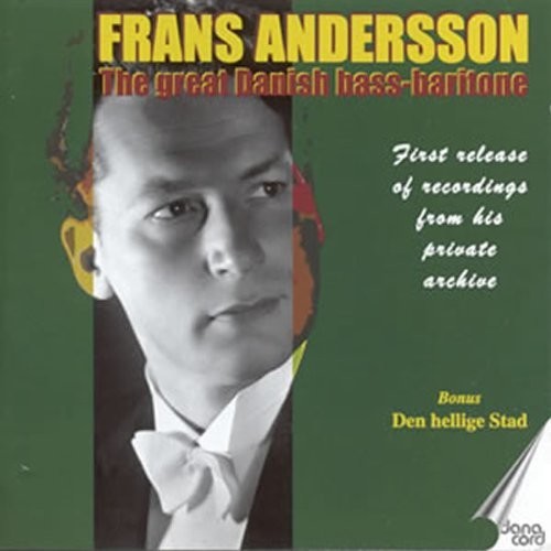 Andersson: Great Danish Bass Baritone