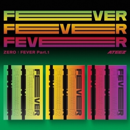 Ateez: Zero: Fever Part 1 (Random Cover) (incl. 112pg Booklet, Sticker, 9pc Postcard Set, AR Photocard + Polaroid)