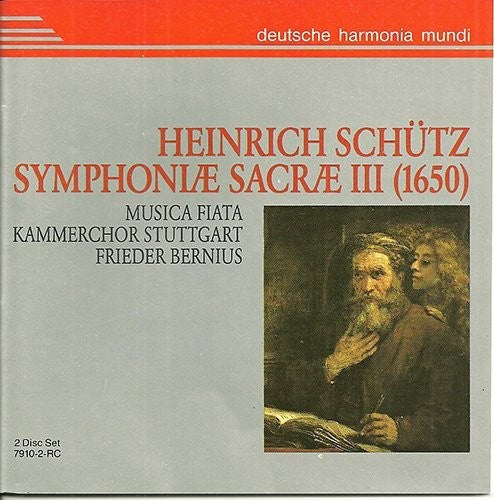 Schutz / Bernius / Stuttgart Chamber Choir: Symphoniae Sacrea III