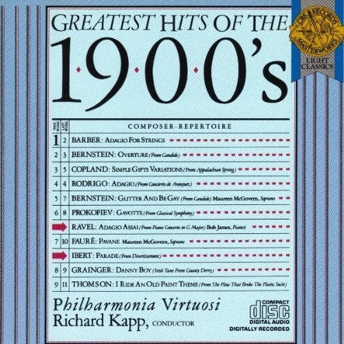 Bernsetien, Leonard / Philharmonia Virtuosi / Kapp: Greatest Hits of 1900S