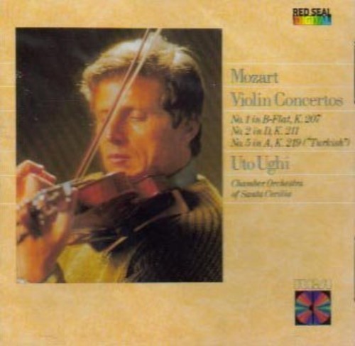 Mozart / Santa Cecilia Chamber Orch / Ughi: Violin Ctos 1-2