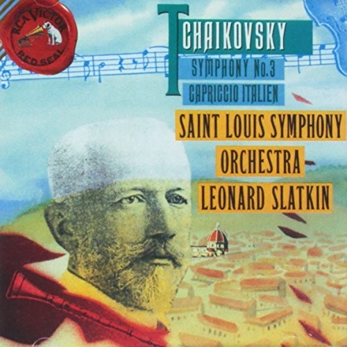 Tchaikovsky / st Louis Sym Orch / Slatkin: Sym No 3