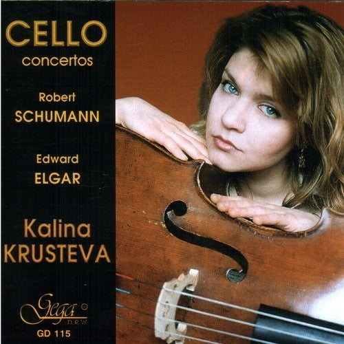 Schumann / Elgar / Krusteva: Cello Cto E minor Op 85 / Cello Cto A minor Op 129