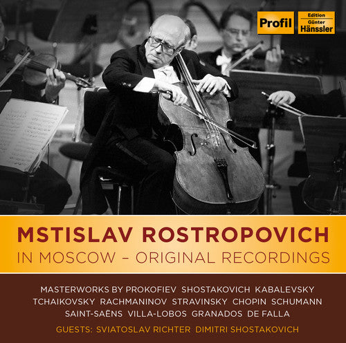 Chopin / Rostropovich / Dedyukhin: Mstislav Rostropovich in Moscow