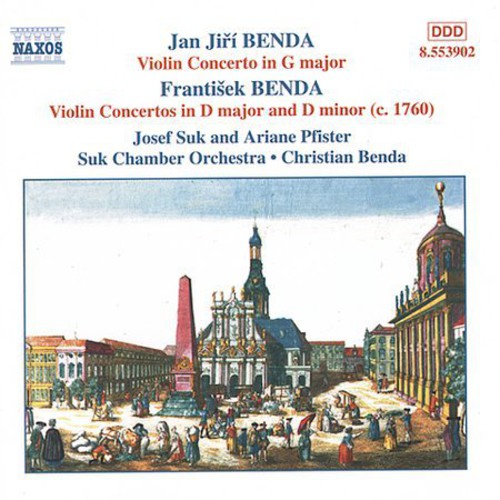 Benda, Jj / Benda, F / Suuk / Pfister / Suk Co: Violin Concertos I